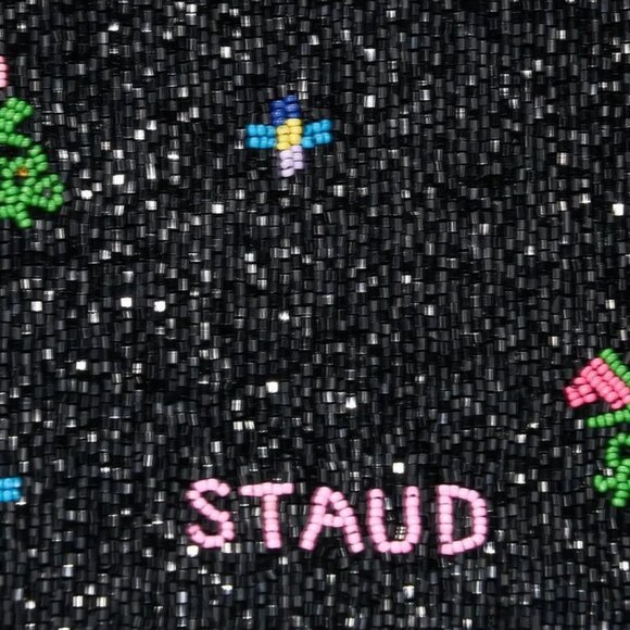 Staud Beaded Côte Bag – Resort Floral Beading Purse - NWT - Picture 3 of 4